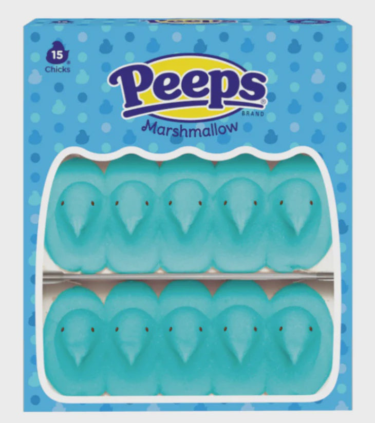 PEEPS® 15ct BLUE Marshmallow