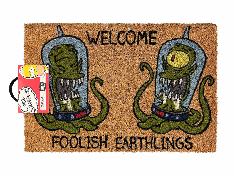 The Simpsons - Foolish Earthlings Doormat