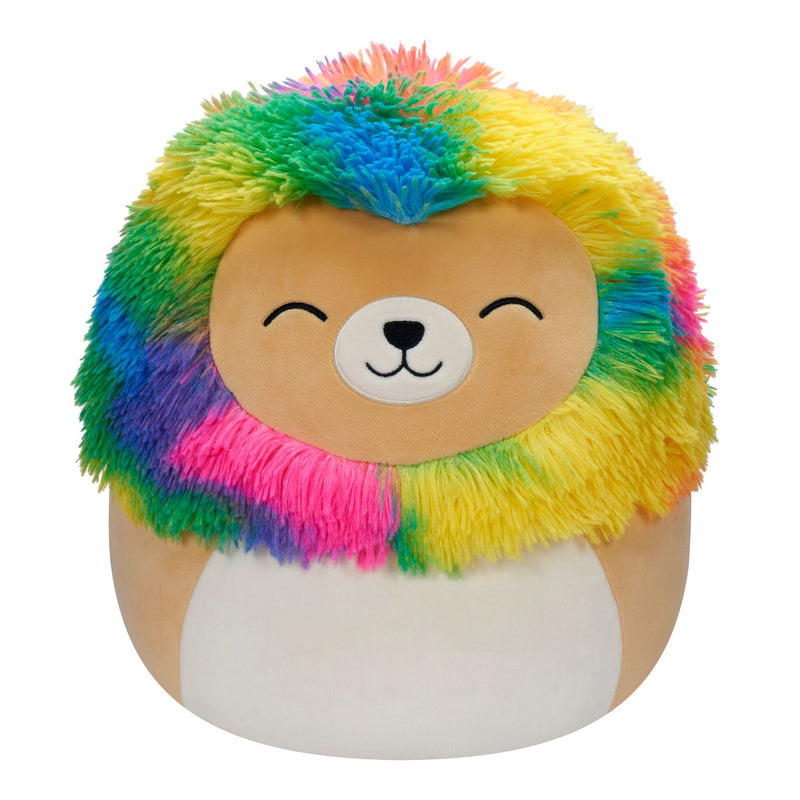 Squishmallows 12 Inch: Leonard the Lion with Rainbow Mane