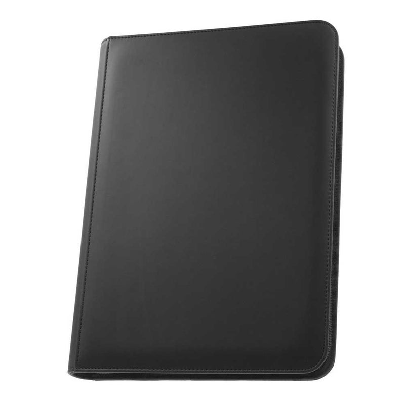 Palms Off: STEALTH Series 9 Pocket Zip Binder - Black