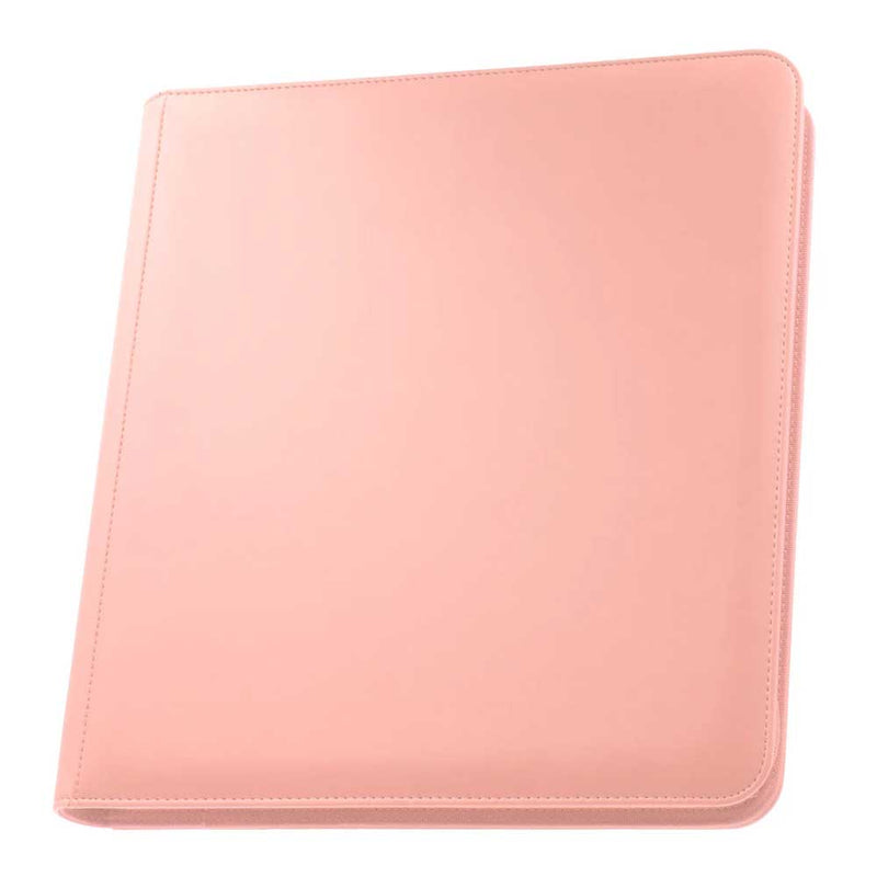 Palms Off: STEALTH 12 Pocket Zip Binder - Pink