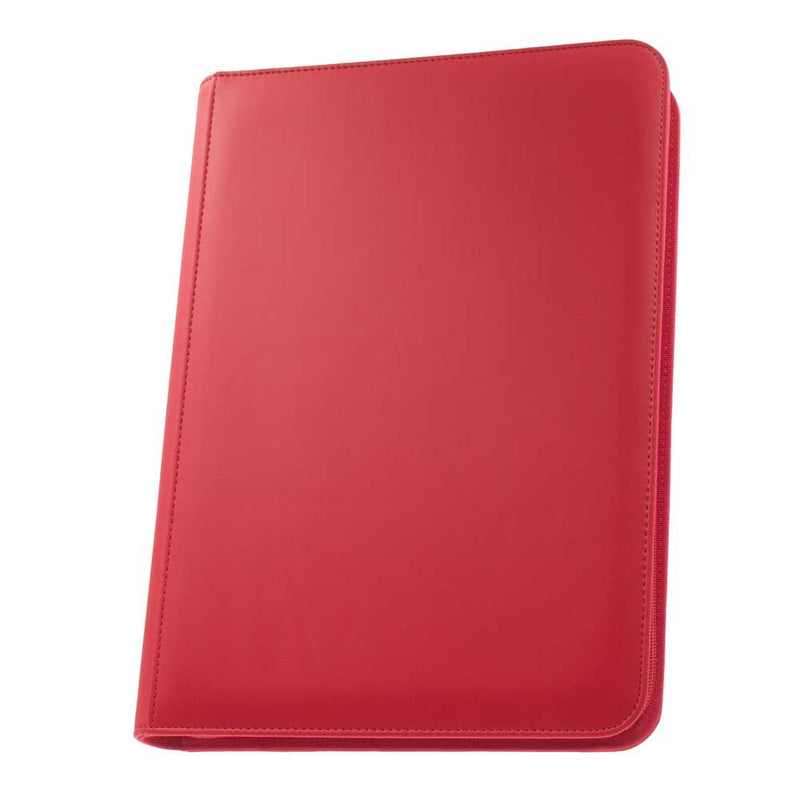 Palms Off: STEALTH 9 Pocket Zip Binder - Red