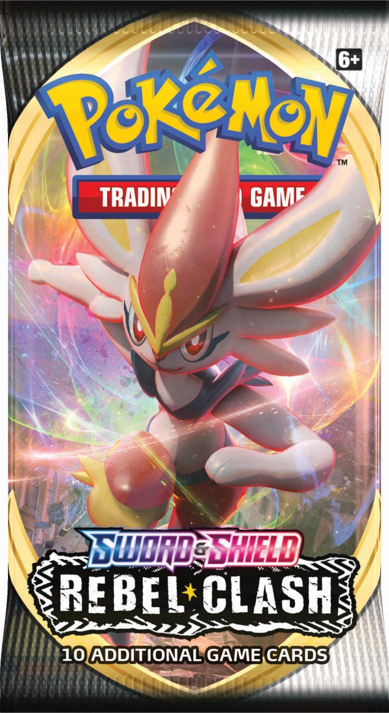 POKÉMON TCG Sword and Shield- Rebel Clash Booster
