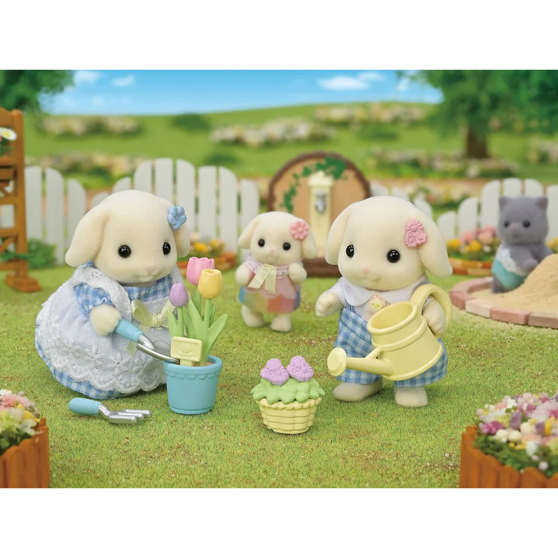 Sylvianian Families: Blossom Gardening Set - Flora Rabbit Sister & Brother