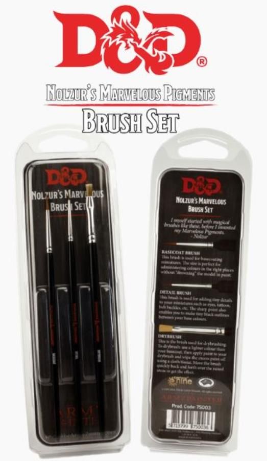 Dungeons & Dragons Nolzur's Marvelous Brush Set