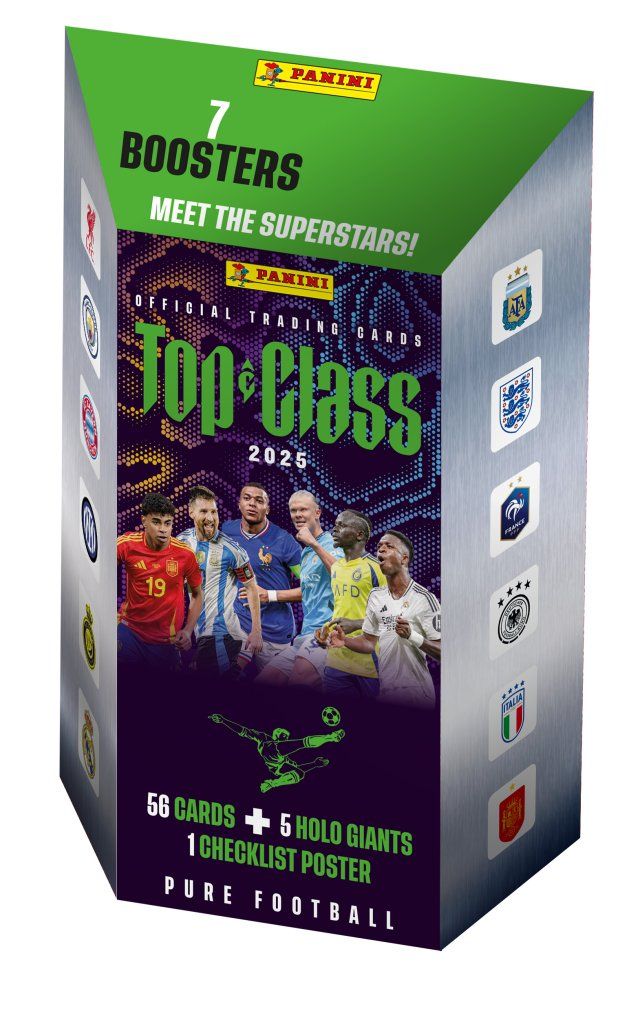 Panini: Top Class Soccer 2025 Trading Cards - Blaster Box