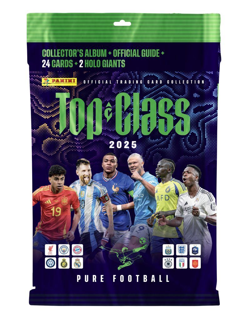 Panini: Top Class Soccer 2025 Trading Cards - Starter Pack