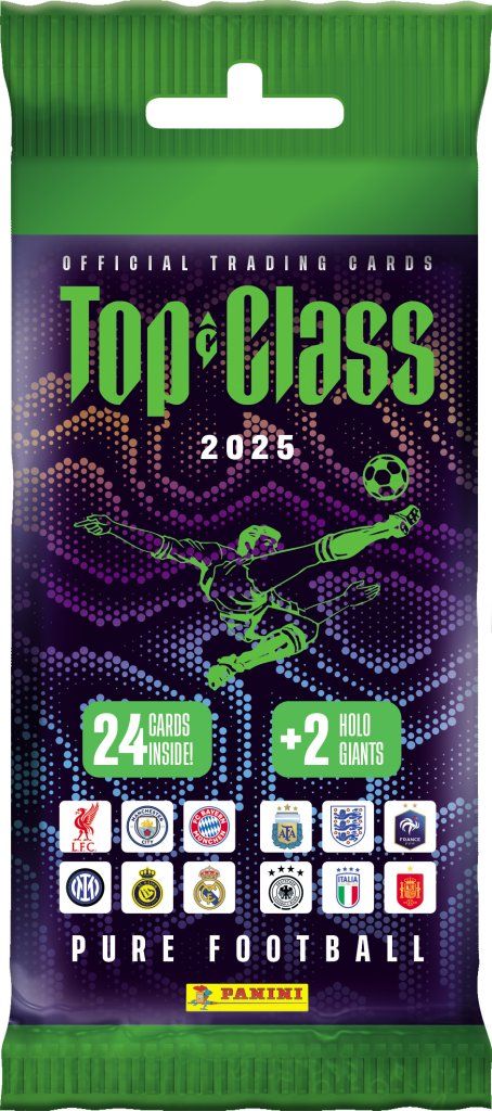 Panini: Top Class Soccer 2025 Trading Cards - Fat Pack (Single)