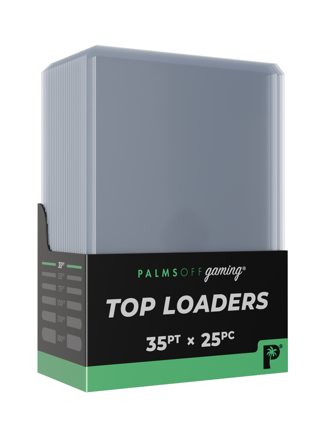 Palms Off: Top Loaders (35pt) – 25 pack