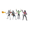 Kiss - The Band Vegas Outfits 4 Pack BST AXN 5 Inch Action Figure Set (SDCC Exclusive)
