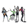 Kiss - The Band Vegas Outfits 4 Pack BST AXN 5 Inch Action Figure Set (SDCC Exclusive)