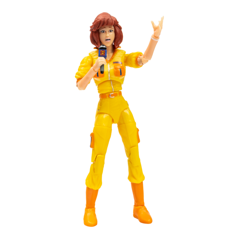 Teenage Mutant Ninja Turtles (Comics) - April ONeil The Reporter 5 Inch BST AXN Figure