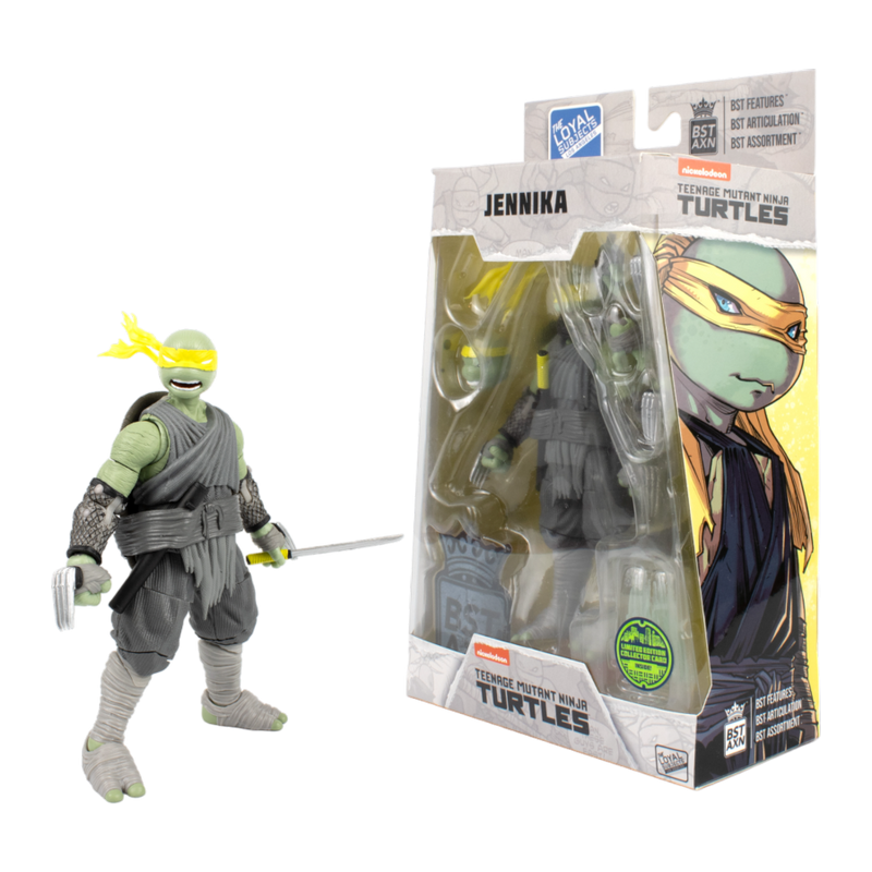 Teenage Mutant Ninja Turtles (Comics) - Jennika 5 Inch BST AXN Action Figure (Wave 3)