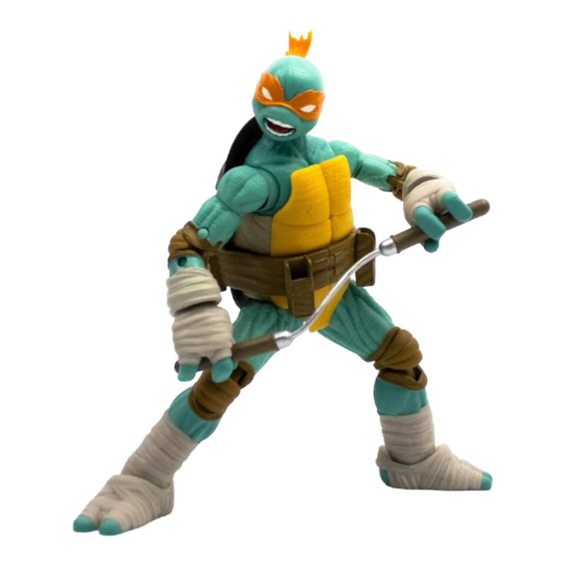 Teenage Mutant Ninja Turtles (Comics) - Michelangelo Comic Heroes 5 Inch BST AXN Figure
