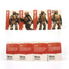 Teenage Mutant Ninja Turtles (Comics) - Zombie Turtles 5 Inch BST AXN Action Figures 4 Pack (Wave 1)