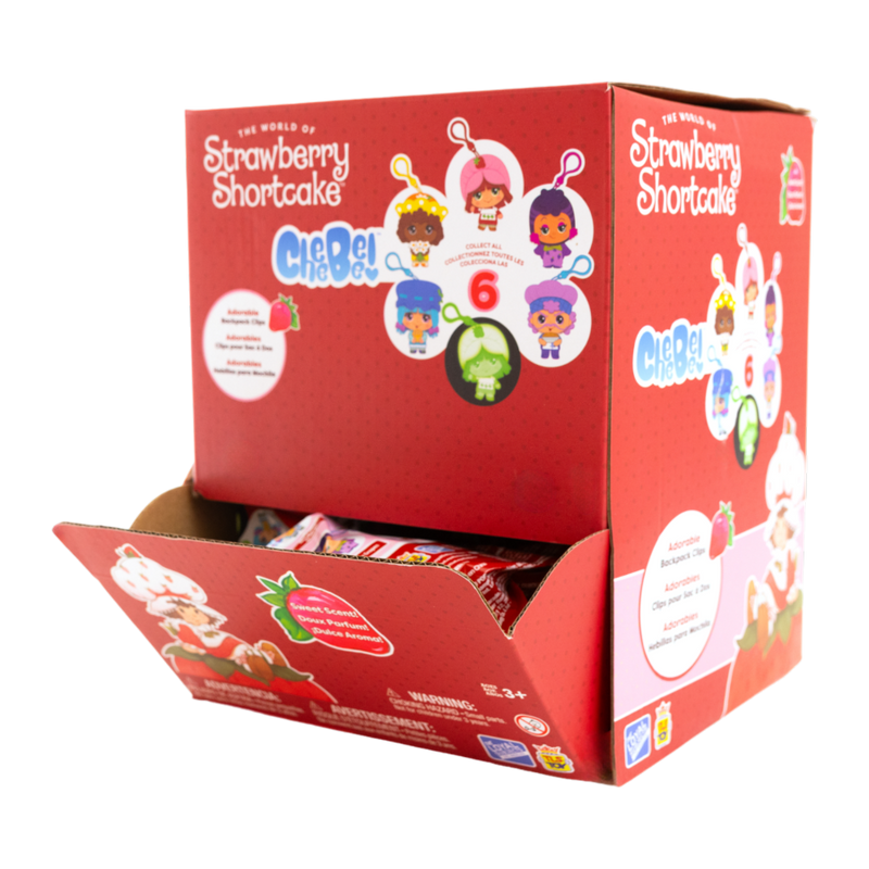 Strawberry Shortcake - 2.5 Inch CheeBee Keychain Blind Bag (Single)