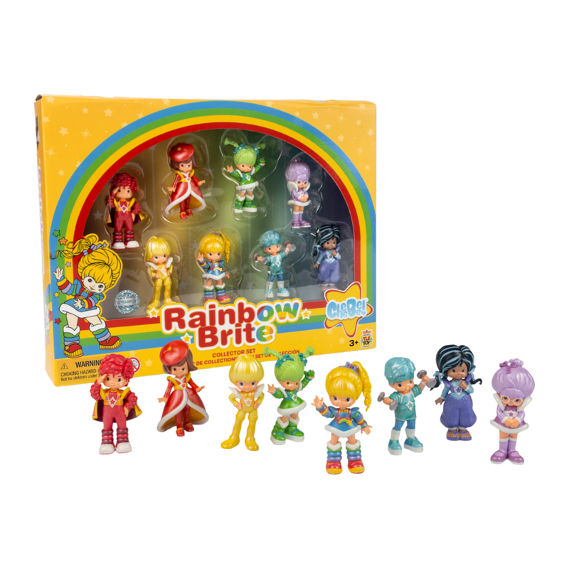 Rainbow Brite - 2.5 Inch CheeBee Metallic 8 Pack