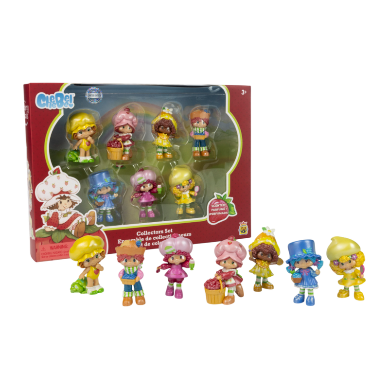 Strawberry Shortcake - 2.5 Inch CheeBee Metallic 8 Pack
