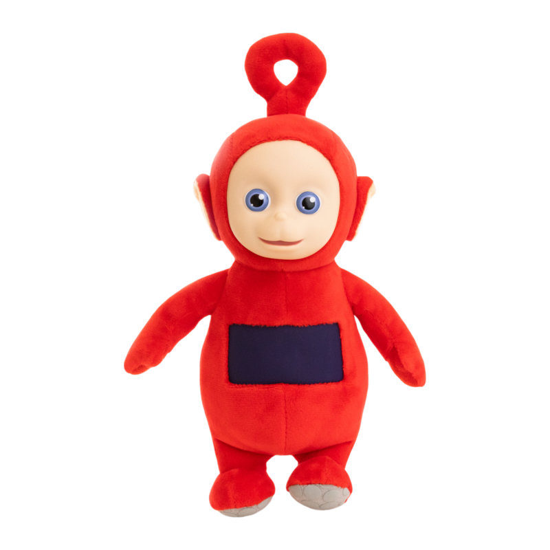 Teletubbies - Po 8  Inch Plush with Interactive Color Changing Belly Patch