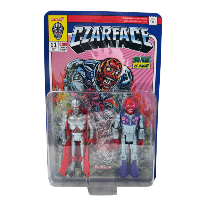 Czarface - Czarface & Frankie Pulitzer ReAction 3.75 Inch Figure 2 Pack