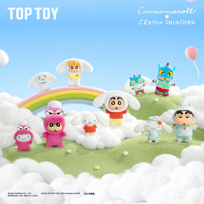Cinnamoroll X CRAYON SHINCHAN: Amusement Dreamland Series Blind Box (Single)