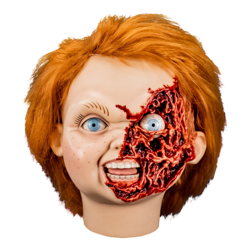 Childs Play 3 - Ultimate Chucky Pizza Face Head