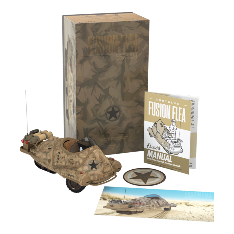 Fallout - Desert Sandtrack Fusion Flea 1/18 Scale Diecast Replica