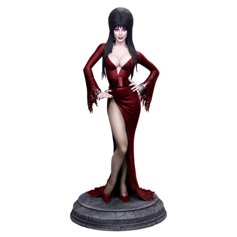 Elvira: Mistress of the Dark - Elvira (Red Glitter Dress) 1/4 Maquette