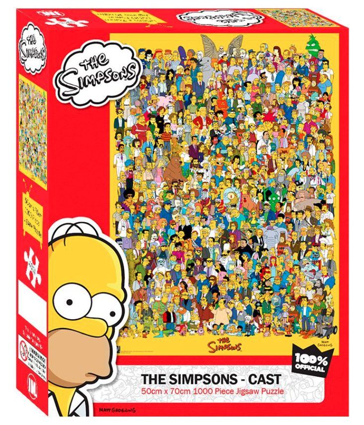 The Simpsons Cast Jigsaw Puzzle