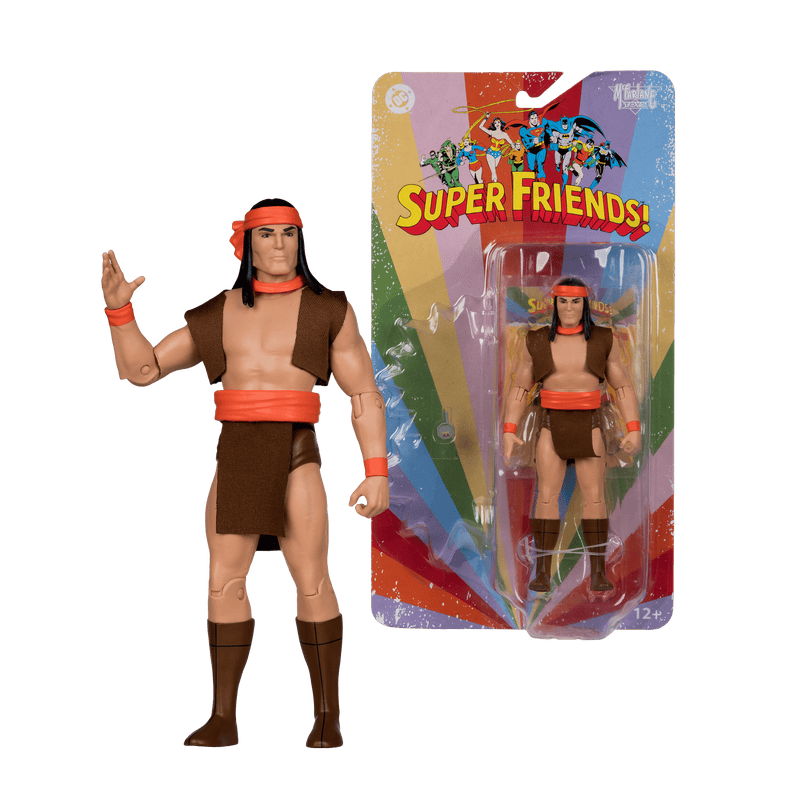 DC Comics - Apache Chief Super Friends Retro 6 Inch Action Figure