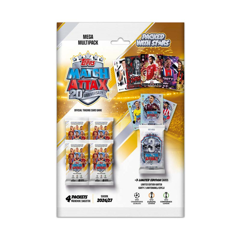 Topps: UEFA Match Attax - Champions League 2026/2027 Edition Mega Multi Pack