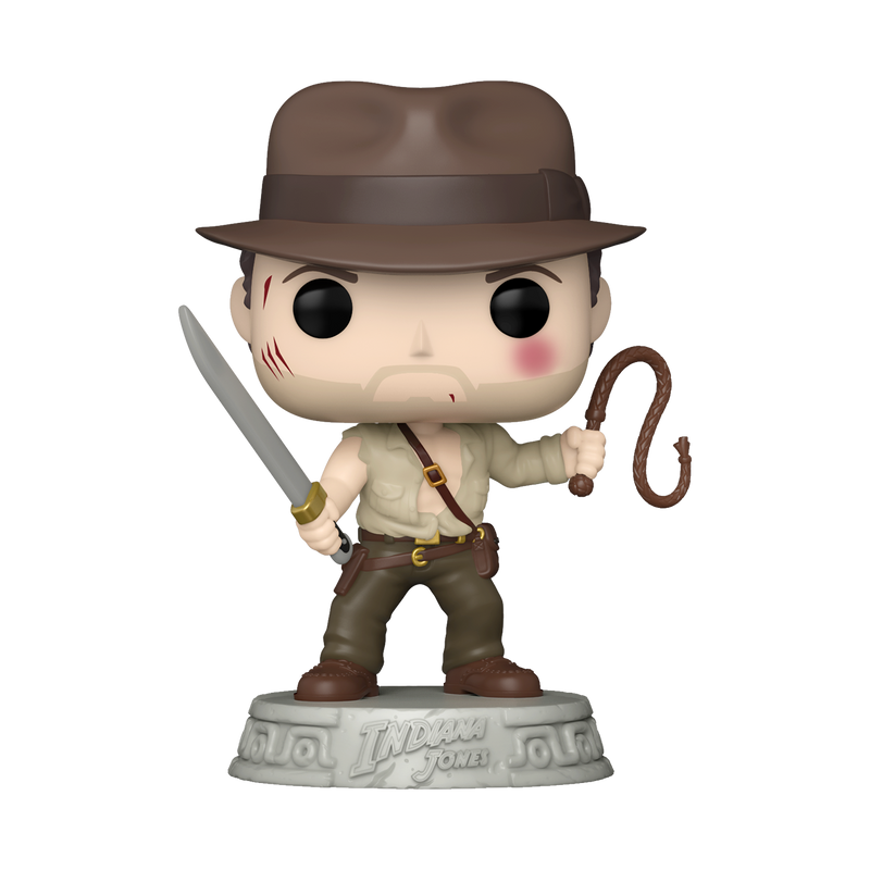 Indiana Jones and the Temple of Doom - Indiana Jones with Whip (US Exclusive) Pop! Vinyl Figure