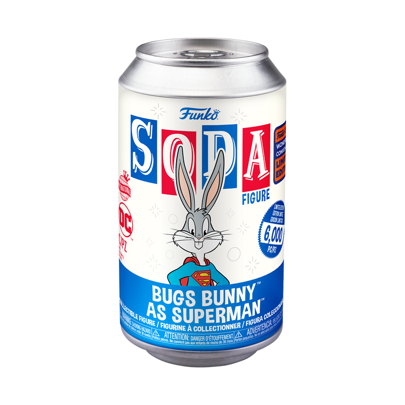 Warner Bros 100th Anniversary - Bugs Bunny Vinyl Soda Figure (WonderCon 23 Exclusive)