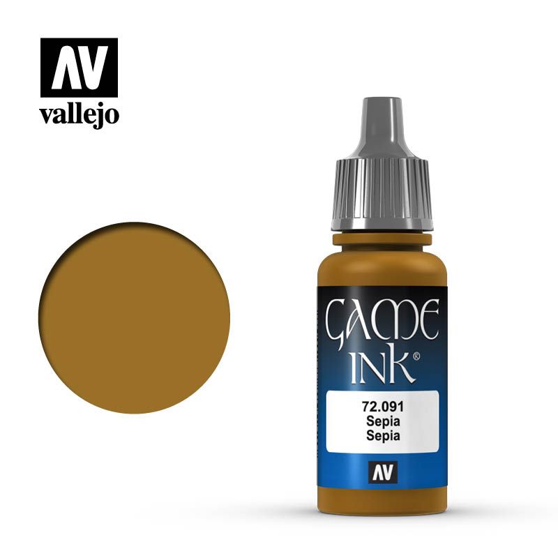 Vallejo Game Colour - Ink Sepia 17 ml