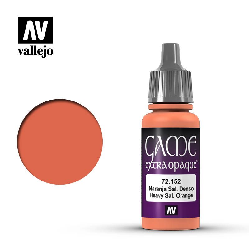 Vallejo Game Colour - Extra Opaque Heavy Orange 17 ml