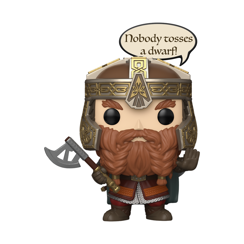 The Lord of the Rings - Gimli Pop! Sayings