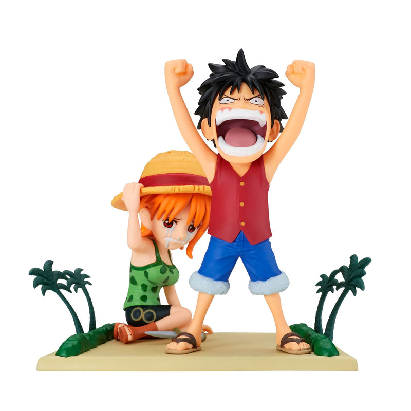 One Piece -  Log Stories Monkey D. Luffy & Nami World Collectable Figure