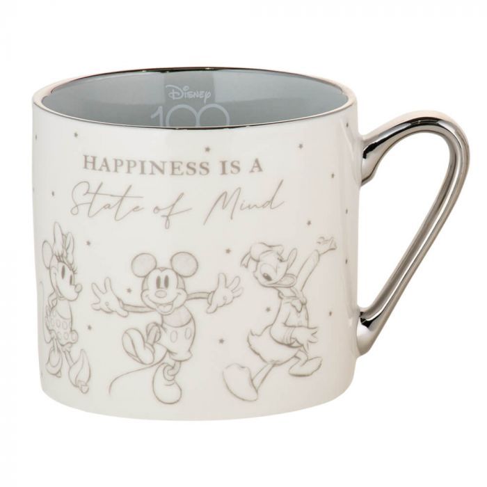 Disney Gifts: Disney 100 Premium Mug - Happiness is a State of Mind