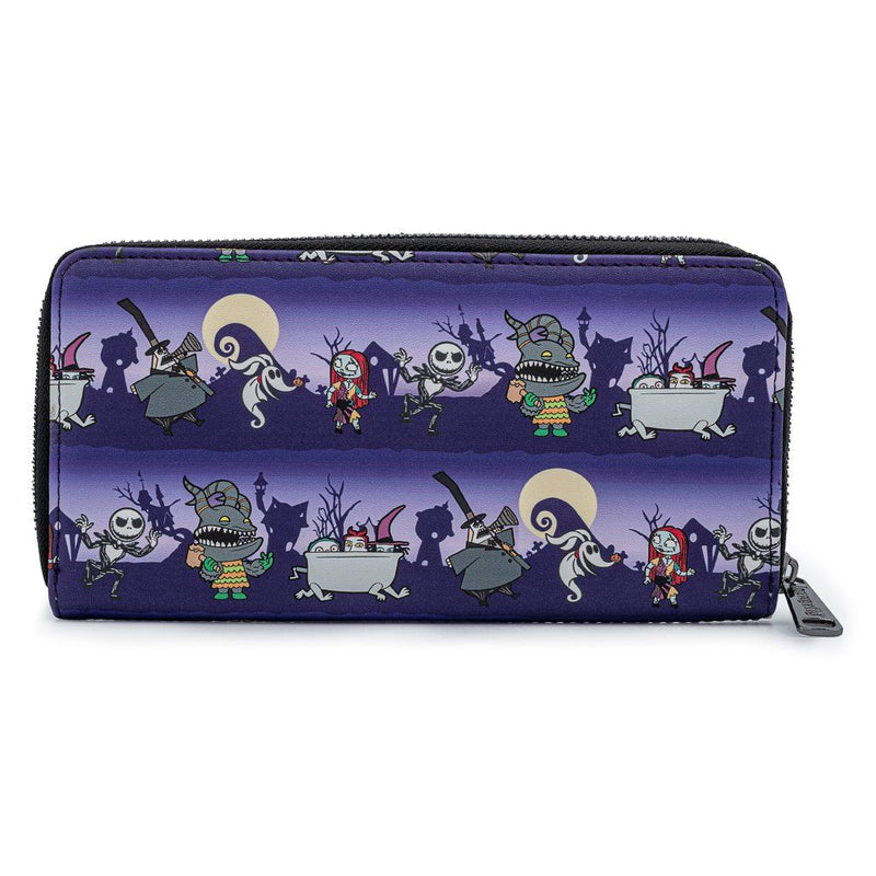 The Nightmare Before Christmas - Halloween Zip Around Purse