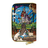 PRINCESS CASTLE SERIES - BELLE ZIP AROUND WALLET