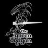 Lord of the Rings - The Green Dragon Metalbird Corten Steel Silhouette