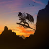Lord of the Rings - Balrog Metalbird Corten Steel Silhouette