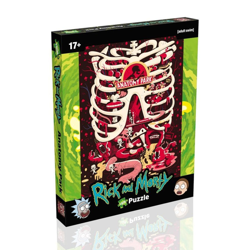 Rick & Morty - Anatomy Park 1000 Piece Jigsaw Puzzle
