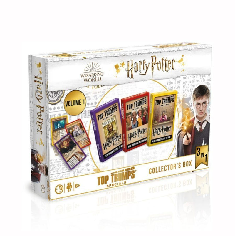 Top Trumps - Harry Potter Collector's Edition 3 Pack Bundle