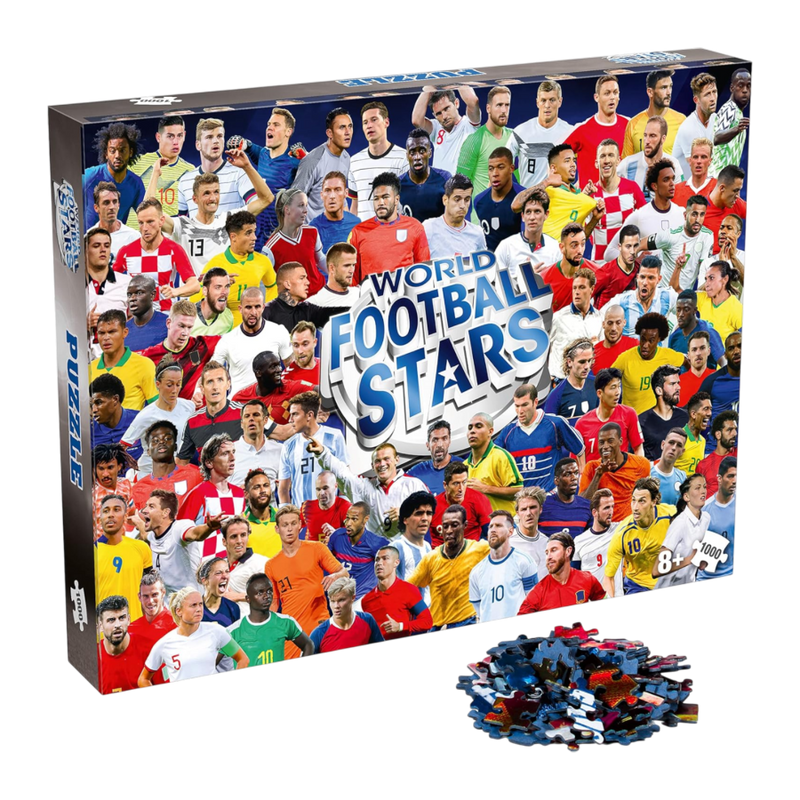Jigsaw Puzzle - World Football Stars (1000pc)