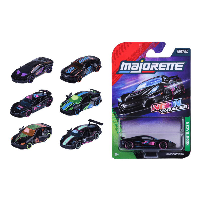 Majorette - 1:64 Neon Racer Premium Cars Assorted (Single)