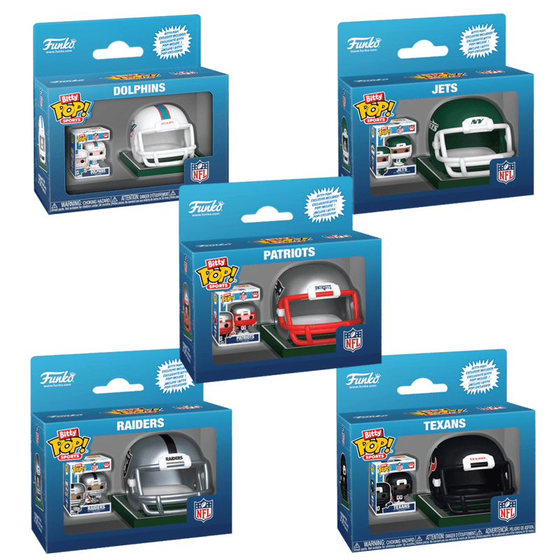 AFC - Bitty Pop! & Helmet Blind Assorted (Single)