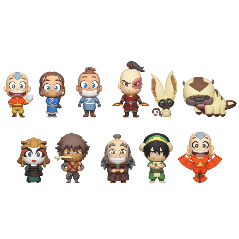 Avatar: The Last Airbender - 3D PVC Foam Bag Clips Series 1 Blind Bag (Single)