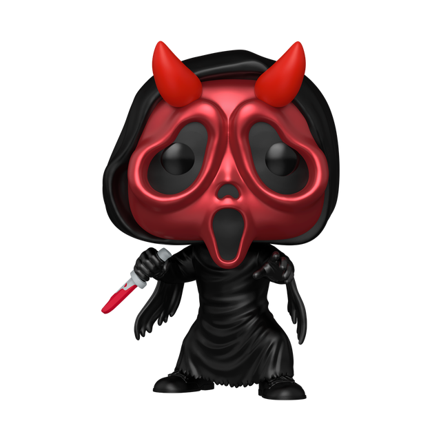 Scream - Ghostface Devil Face Metallic (US Exclusive) Pop! Vinyl Figure