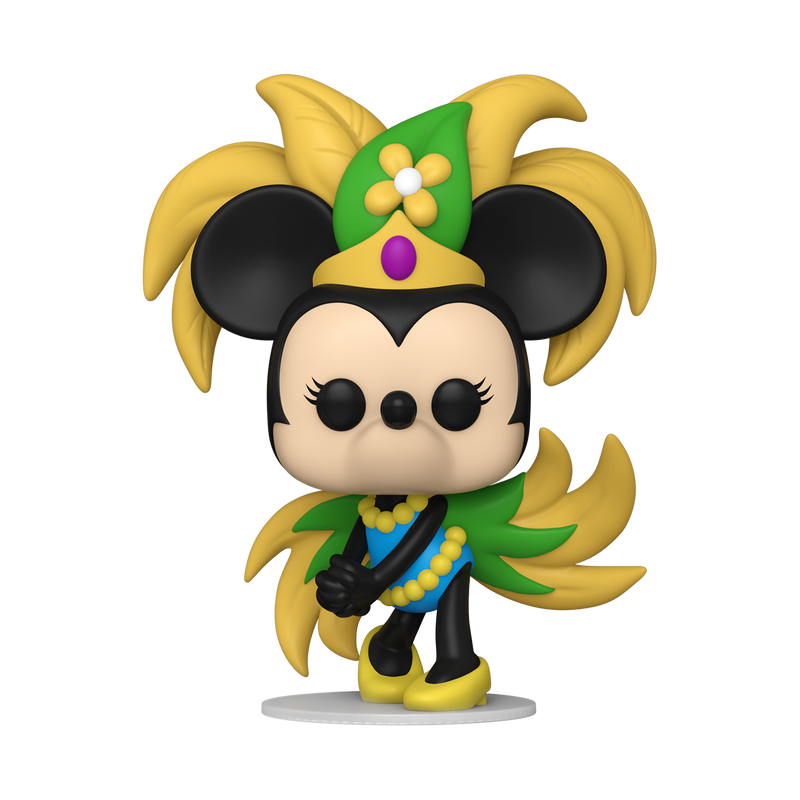Disney: Mickey Around the World - Carnaval Minnie Pop! Vinyl Figure